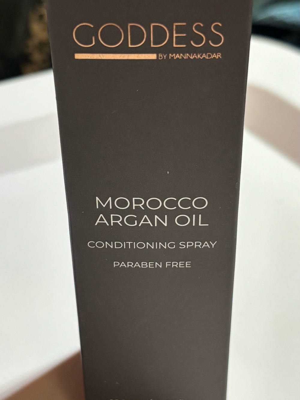 GODDESS by Mannakadar Morocco Argan Oil Conditioning Spray - New in Box